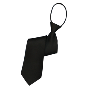 TIE WITH ZIPPER